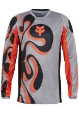 Bluza enduro Fox 180 Emotion czarno-szaro-czerwona