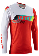 Bluza enduro Leatt Moto 5.5 UltraWeld czerwono-biała