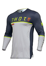 Bluza enduro Thor Prime Ace niebiesko-szara