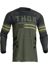 Bluza enduro Thor Pulse Combat zielono-czarna