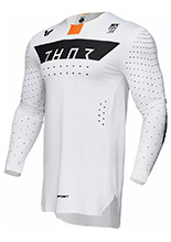 Bluza enduro Thor Sportmode Rogue biało-pomarańczowa