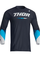 Bluza enduro dziecięca Thor Pulse Tactic niebieska