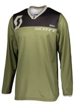 Bluza motocross Scott 350 Dirt zielono-czarna