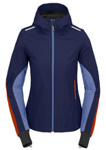 Bluza motocyklowa damska Spidi Hoodie Armor Light niebiesko-czerwona