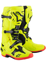 Buty enduro Alpinestars MX Tech 10 fluo-czarne, Wyprzedaż