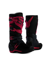 Buty enduro damskie Fox Comp czarno-różowe