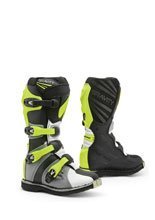 Buty enduro dziecięce Forma Gravity szaro-biało-żółte