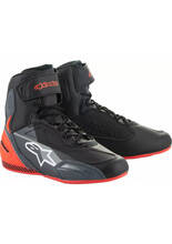 Buty motocyklowe Alpinestars Faster-3 czarno-szaro-czerwone