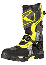 Buty motocyklowe adventure Klim Adventure GTX czarno-fluo żółte