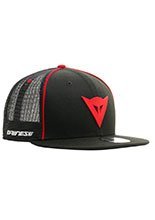 Czapka Dainese 9FIFTY Trucker czarno-czerwona