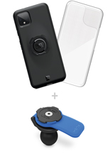 Etui na telefon Google Pixel 4 + pokrowiec przeciwdeszczowy + uchwyt kulowy Quad Lock