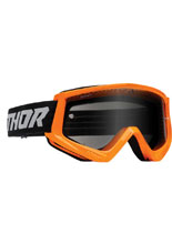 Gogle motocyklowe Thor Combat Racer Sand fluo pomarańczowo-szare