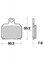 KLOCKI HAMULCOWE SBS 157 HF