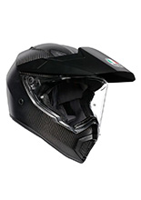 Kask adventure AGV AX9 czarny matowy