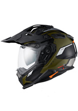 Kask adventure Nexx X.Wed 3 Keyo czarno-zielono-srebrny matowy