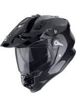 Kask adventure Scorpion ADF-9000 Carbon Air Solid czarny połysk