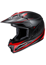 Kask dziecięcy enduro HJC CL-XY II Drift czarno-czerwony