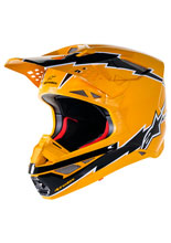 Kask enduro Alpinestars MX Supertech M10 Ampress żółto-czarny