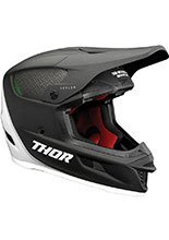 Kask enduro Thor Reflex Carbon Polar czarny