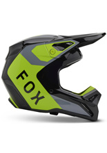 Kask enduro dziecięcy Fox V1 Lean szaro-żółty