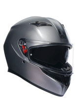 Kask integralny AGV K3 Rodio szary matowy