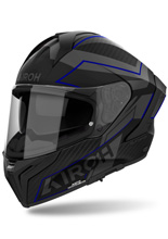 Kask integralny Airoh Matryx Sentinel czarno-niebieski matowy