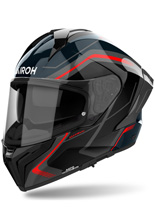 Kask integralny Airoh Matryx Wide czarno-czerwony