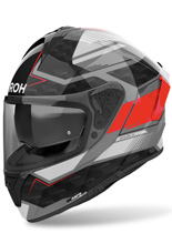 Kask integralny Airoh Spark 2 Zenith czerwono-czarny, Wyprzedaż