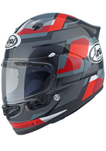 Kask integralny Arai Quantic Abstract czerwony