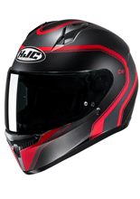 Kask integralny HJC C10 Elie czarno-czerwony