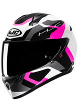 Kask integralny HJC C10 Tins biało-czarno-różowy