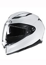 Kask integralny HJC F70 Metal biały połysk