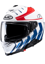 Kask integralny HJC i71 Simo biało-czerwono-niebieski