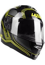 Kask integralny Lazer Rafale Darkside czarno-żółty