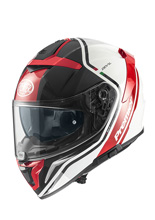 Kask integralny Premier Devil PH2 biało-czerwono-szary