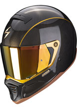 Kask integralny Scorpion EXO-HX1 Carbon SE czarno-złoty, Wyprzedaż