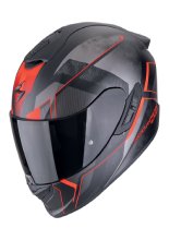 Kask integralny Scorpion Exo-1400 Evo II Air Intensio czarno-czerwony matowy