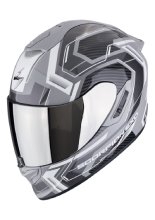 Kask integralny Scorpion Exo-1400 Evo II Air Linart szaro-biały