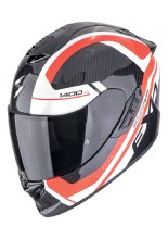 Kask integralny Scorpion Exo-1400 Evo II Carbon Air Enko czarno-czerwono-biały