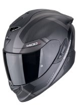 Kask integralny Scorpion Exo-1400 Evo II Carbon Air Enko czarno-srebrny matowy