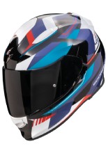 Kask integralny Scorpion Exo-491 Abilis czarno-niebiesko-czerwony