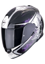 Kask integralny Scorpion Exo-491 Run Chameleon czarno-biały