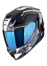 Kask integralny Scorpion Exo-520 Evo Air Ranka czarno-biało-niebieski