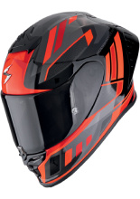 Kask integralny Scorpion Exo-R1 Evo II Air Vital czarno-srebrno-czerwony