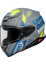 Kask integralny Shoei NXR2 Accolade TC-10 szaro-niebieski mat