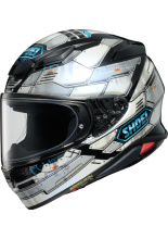 Kask integralny Shoei NXR2 Fortress TC-6 biało-niebieski