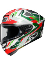 Kask integralny Shoei X-SPR PRO Escalate TC-4 czerwono-zielony