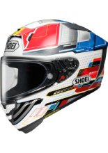 Kask integralny Shoei X-SPR PRO Proxy TC-10 czerwono-biało-niebieski