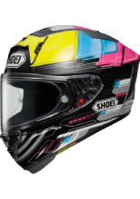 Kask integralny Shoei X-SPR PRO Proxy TC-11 żółto-niebiesko-różowy