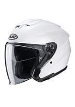 Kask otwarty HJC i30 Metal biały połysk